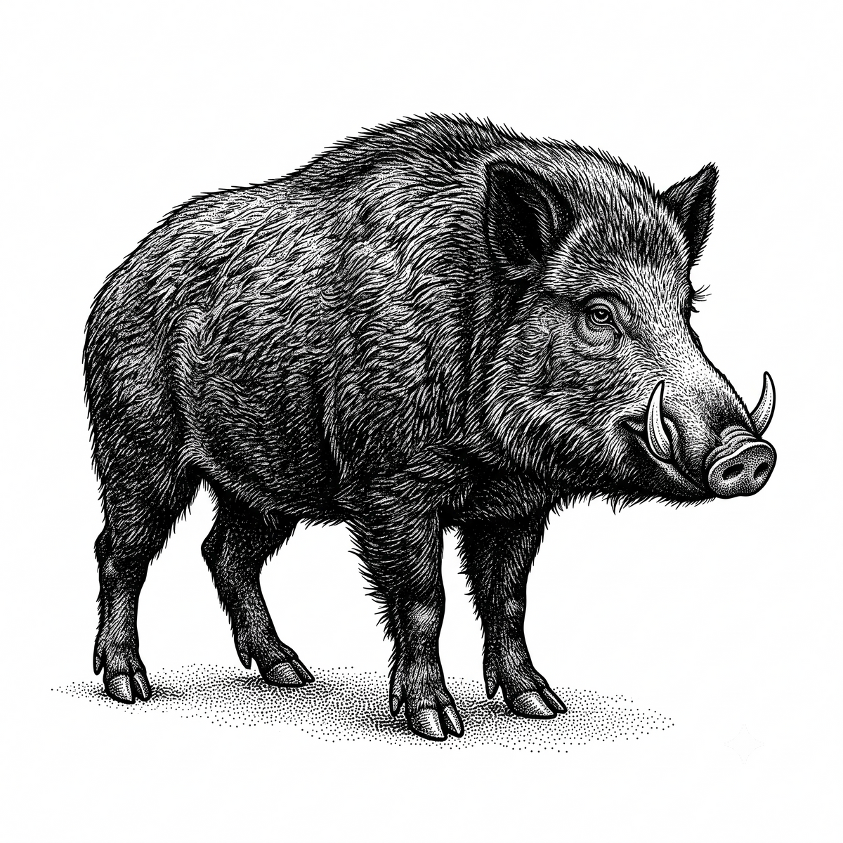 WILD BOAR T-SHIRT