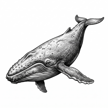 GREAT WHALE T-SHIRT