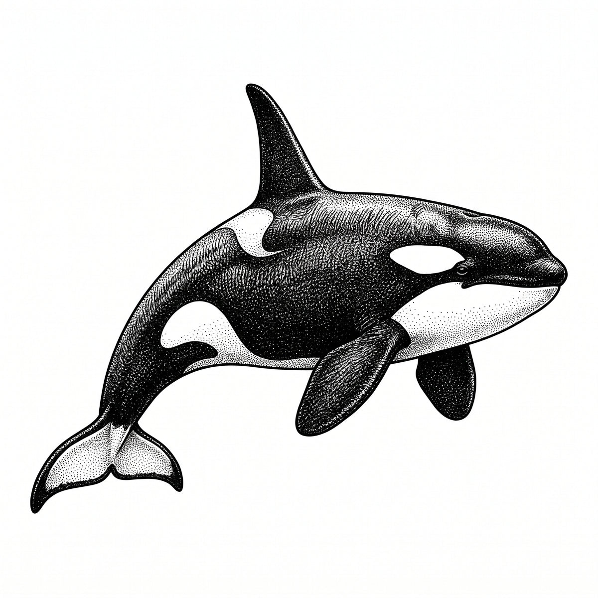 ORCA WHALE T-SHIRT