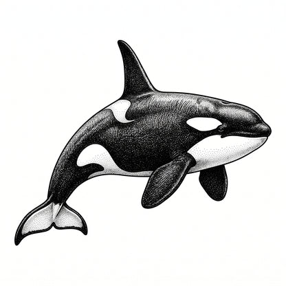 ORCA WHALE T-SHIRT