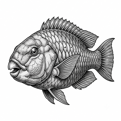 PARROT FISH T-SHIRT
