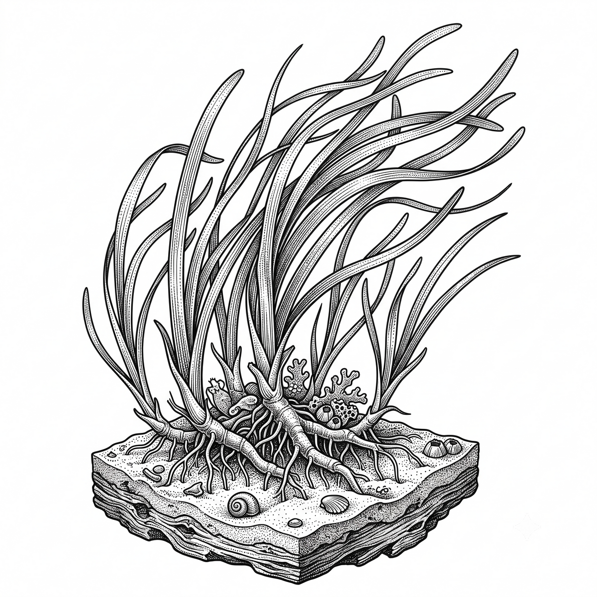 SEA GRASS T-SHIRT