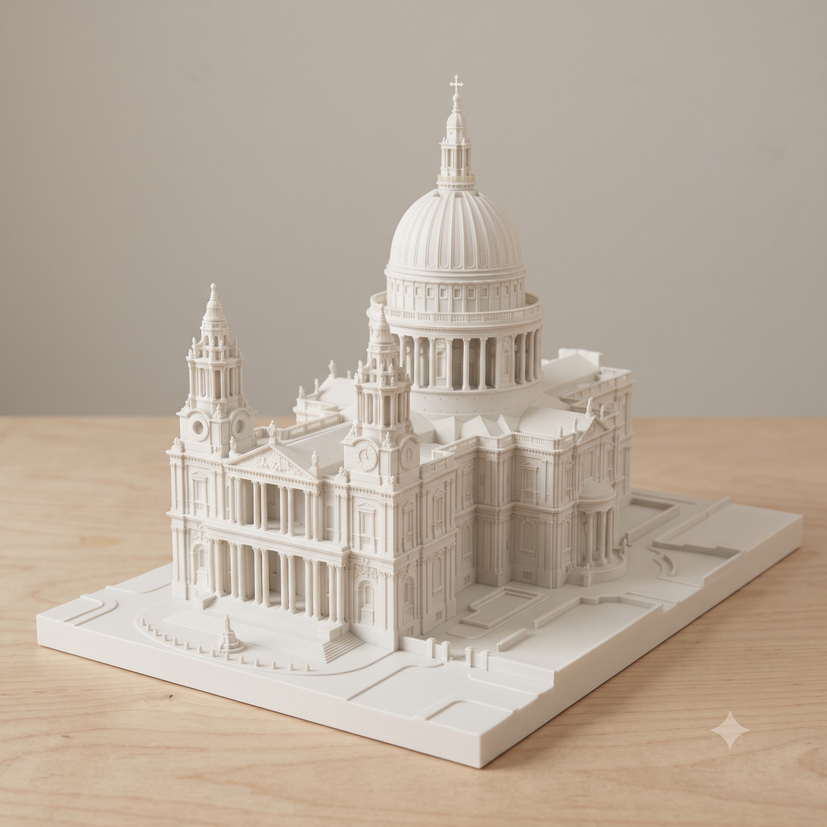 St Pauls Cathedral Model | London Architecture Gift | Wren Dome Miniature | 3D Printed Landmark | Leaving London Gift | Architect Made