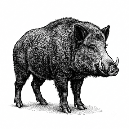 WILD BOAR T-SHIRT
